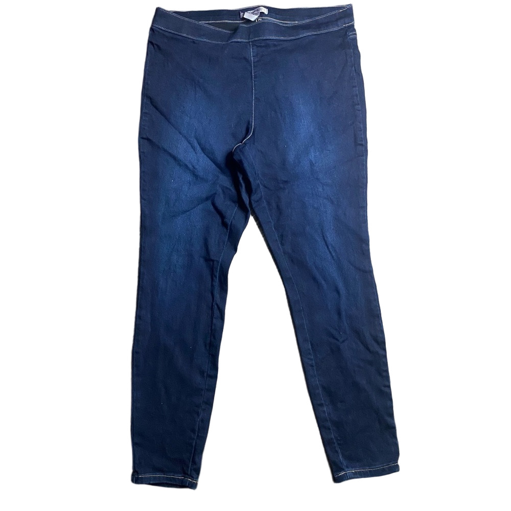 Jennifer Lopez Dark Blue Jeggings